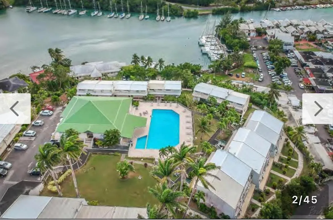 Duplex Piscine Vue Imprenable Marina Du Gosier Avec Citerne location